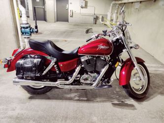 2 in 1 exhaust for Honda vt1100