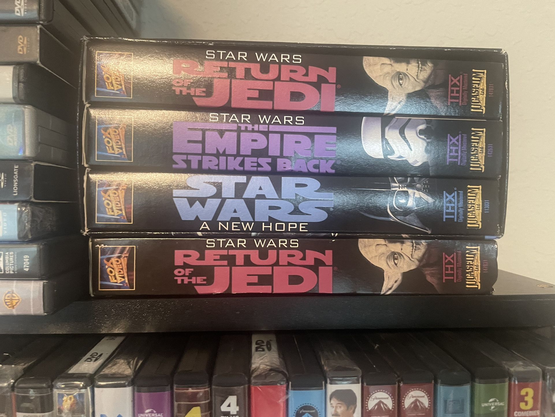 Star Wars Trilogy VHS