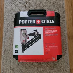 NEW PORTER-CABLE DA250C 15-GAUGE PNEUMATIC 2-1/2 INCH ANGLED NAILER KIT