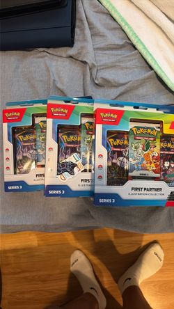 3 Pokemon First Partner Series 3