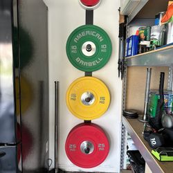 BUMPER PLATES / Bar / Barbell / Weights