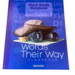 Savvas Words Their Way Classroom Word Study Notebook Derivational Relations