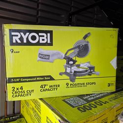 RYOBI
14 Amp Corded 10 in. Compound Miter Saw with LED Cutline Indicator
