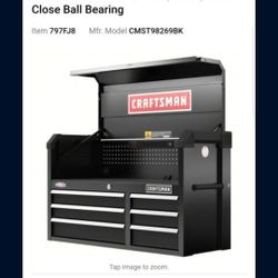 Craftsman  Top Tool Box New 6 Drawer