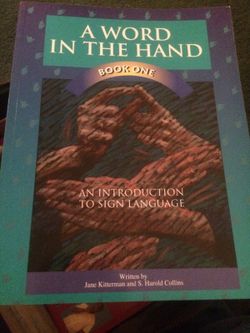 Deaf culture. ASL books