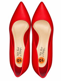 Gently use Falcon Pride red Pumps sz 10