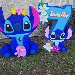 Pinata stich and angel