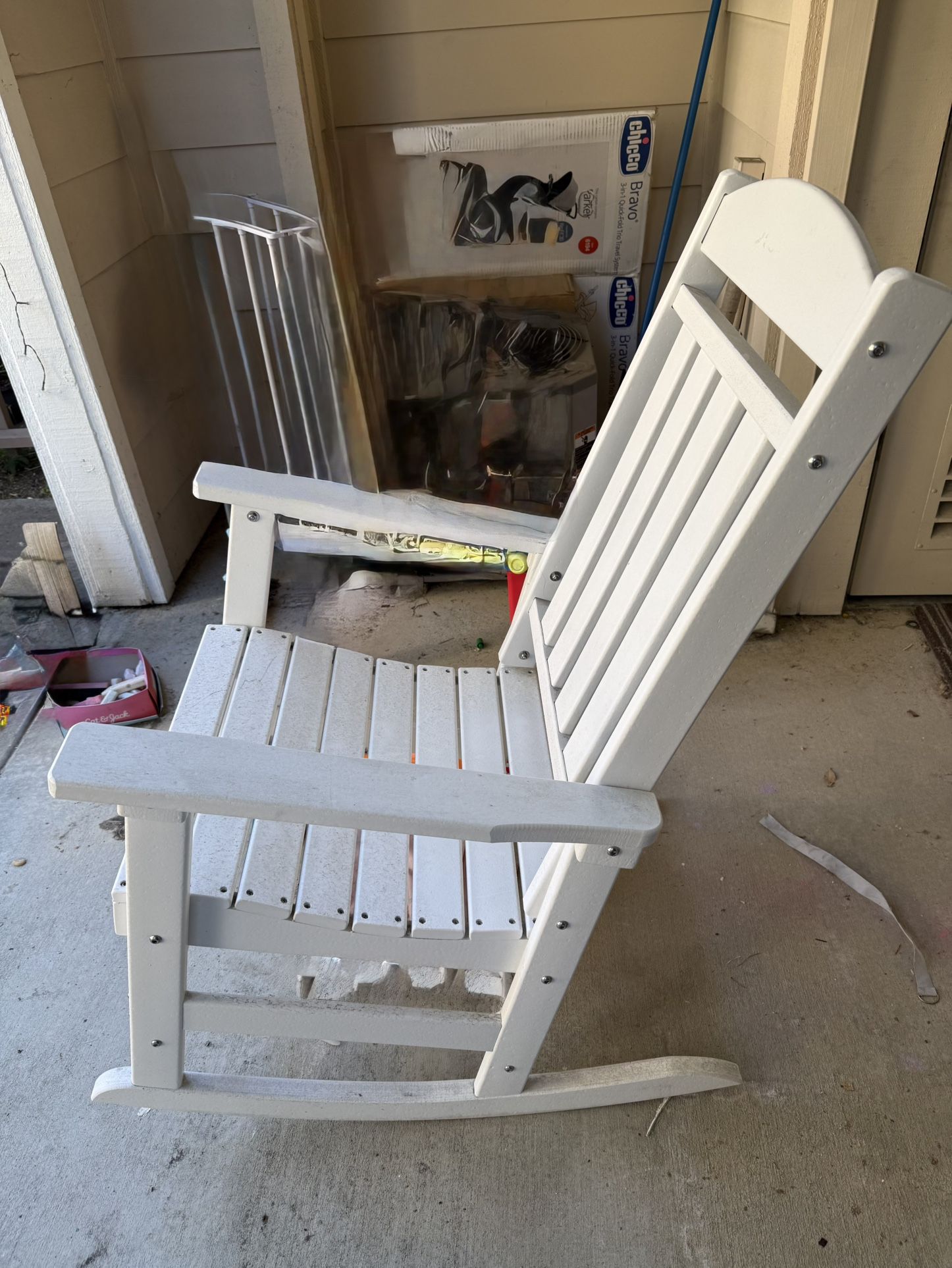 While Rocking Chair - Used Very Little