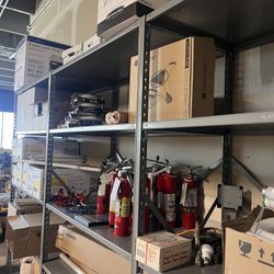 Industrial Metal Storage Shelf 