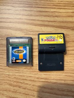Gameboy games Pokémon pinball & Tony hawk  pro skater T&W