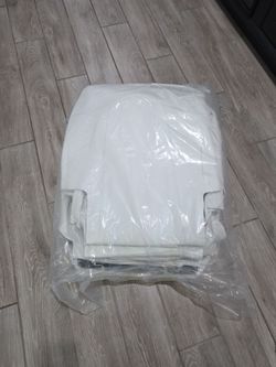 Tesla model Y white cover.