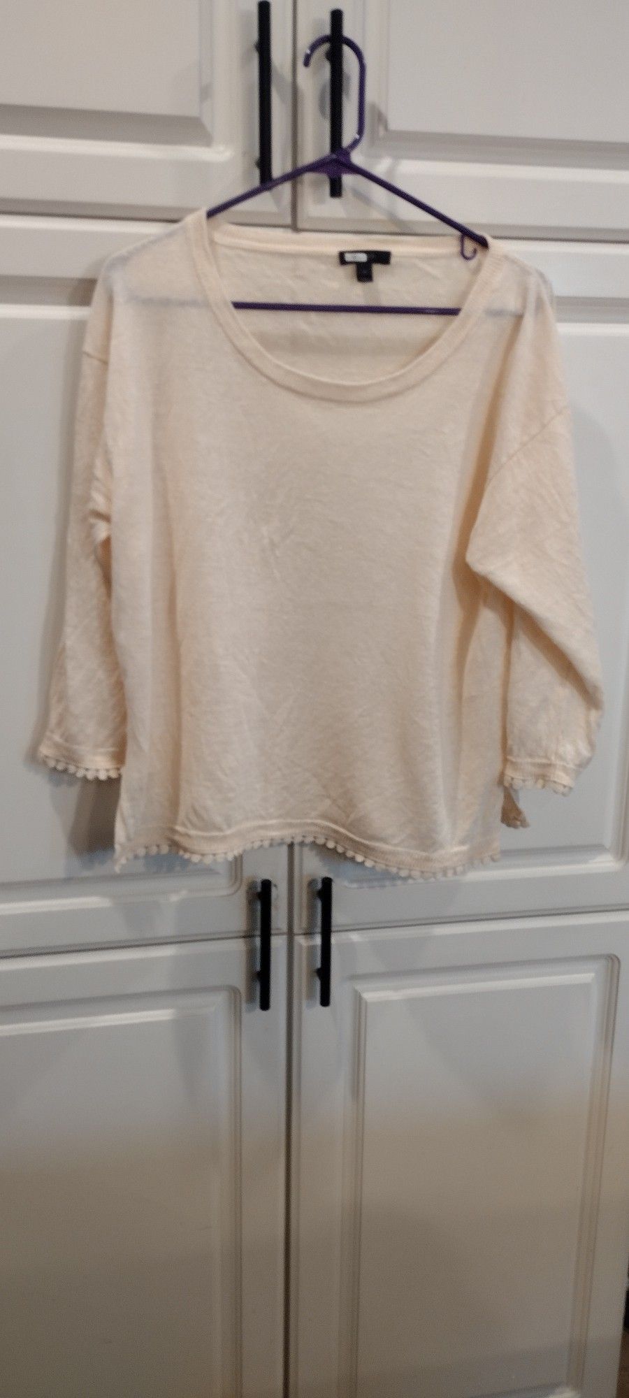J Crew Sweater Color Beige