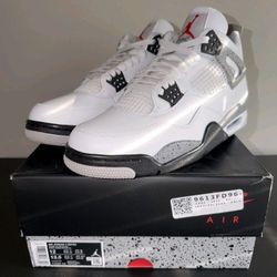 Jordan 4 Retro White Cements