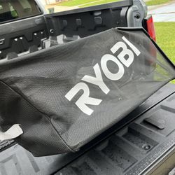 Ryobi Lawnmower Grass Bagger Great Shape