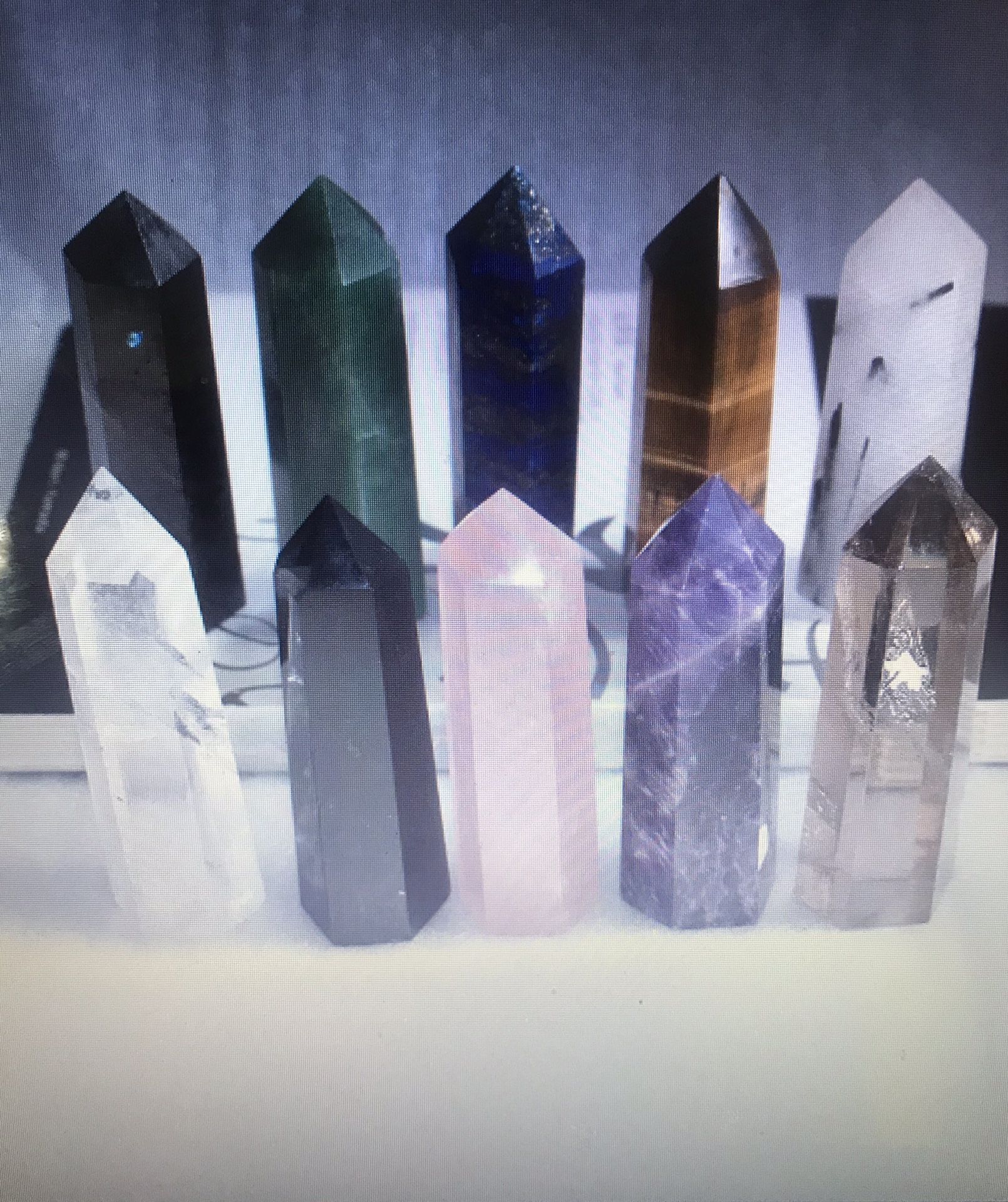 Healing Crystal Wands