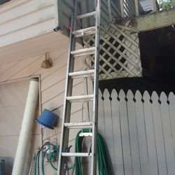 Aluminum ladders 20' extension & 16' double Sided $65  &  $35