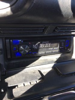Kenwood headunit with amp and sub