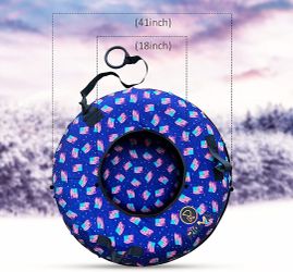 High Speed Tubes, Inflatable Snow Sled for Adults & Kids|