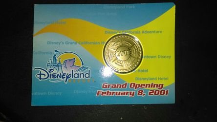 Disneyland Resort Gran Opening Coin