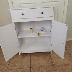 White Storage Cabinet New