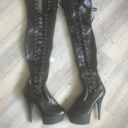 Thigh High Pleaser Boots 