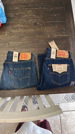 2 New Pair of Levi’s 501 size 34x32