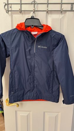 Boys Columbia Full Zip Jacket Water Resistant  S M