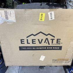 Rv  or Travel Trailer Bumper Bike Rack