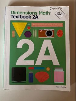 Singapore dimensions math textbook 2A