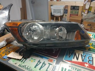 08-12 Honda Accord Sedan Right Passenger Side Headlight Oem