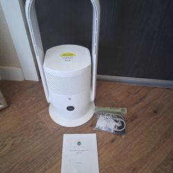 ULTTY Bladeless Tower Fan with Air Purifier, 90° Oscillating Bladeless Fan 