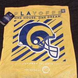 Los Angeles Rams Playoff Game Rally Towel