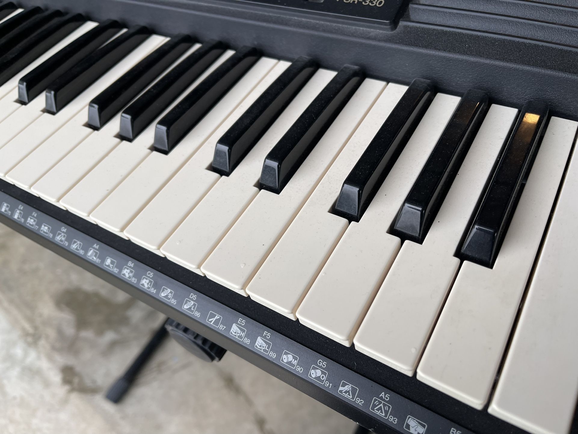 keyboard and stand