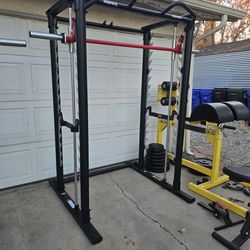 Weights Lifting Smith Machine