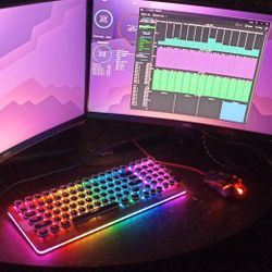 mid-level game/workstaion + 12gb-gpu +two 144hz 24in screen 