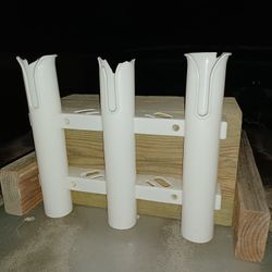 Fishing Rod Holder, Fishing Rod Rack, Portable Take Anywhere, Heavy Enough To Hold Down The Rods, Perfect For Pier, Bridge Or Shore Casting