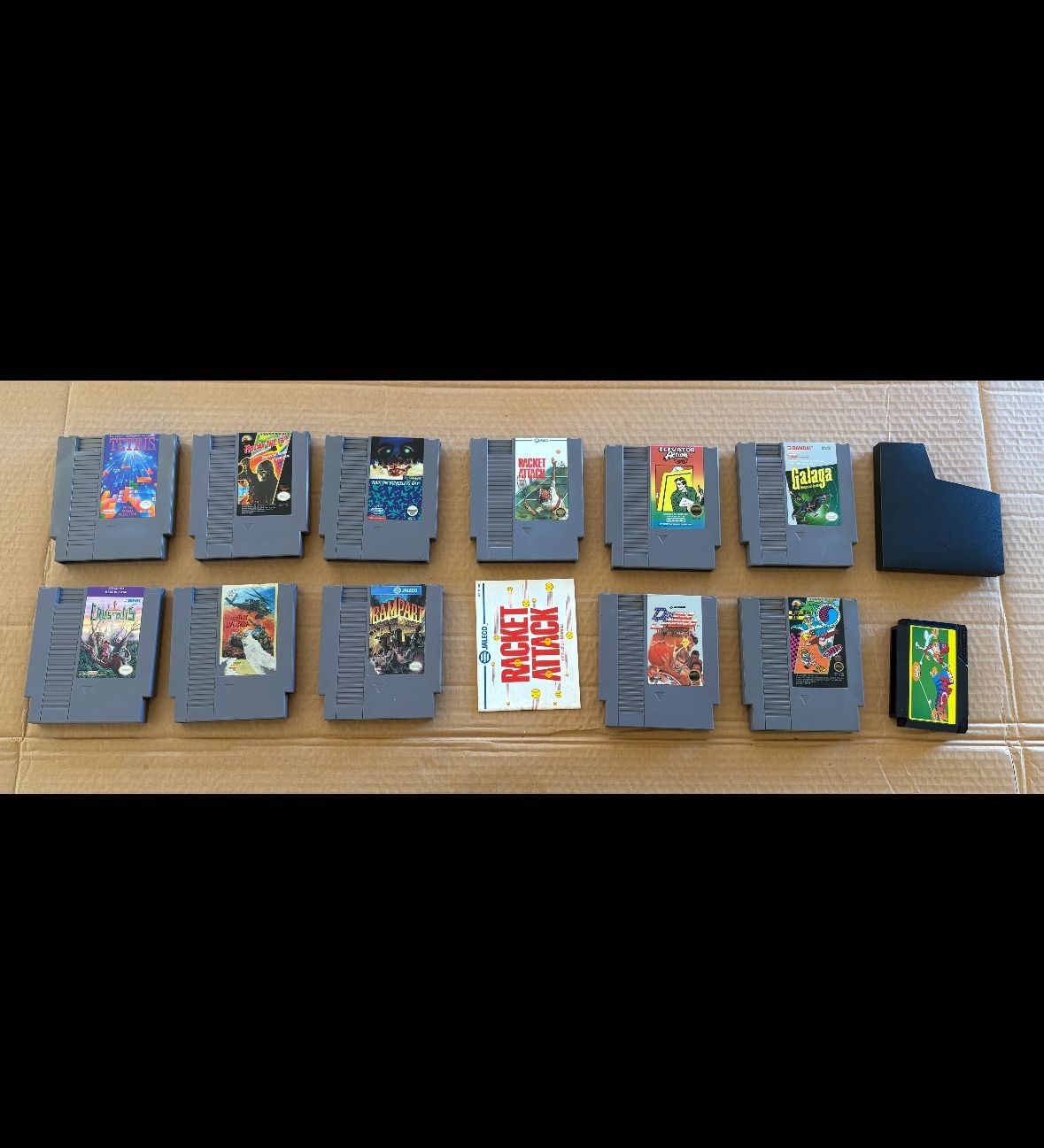 11 NES Games & 1 Famicom game