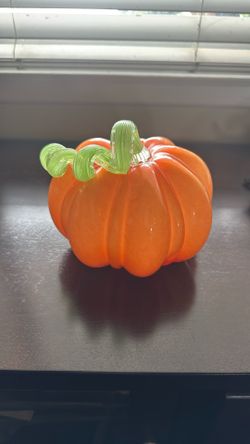 Glass Pumpkin 