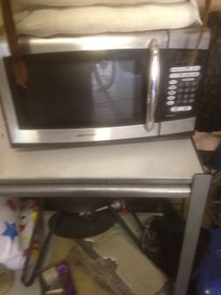 Stainless steel microwave