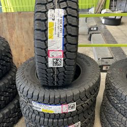 KT 265-70-17 FALKEN RUBITEK All Terrain Tires installed (4) New 50,000 Mile Warranty-We Finance 