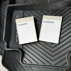 Hyundai Elantra 2021 Plastic mats & Books