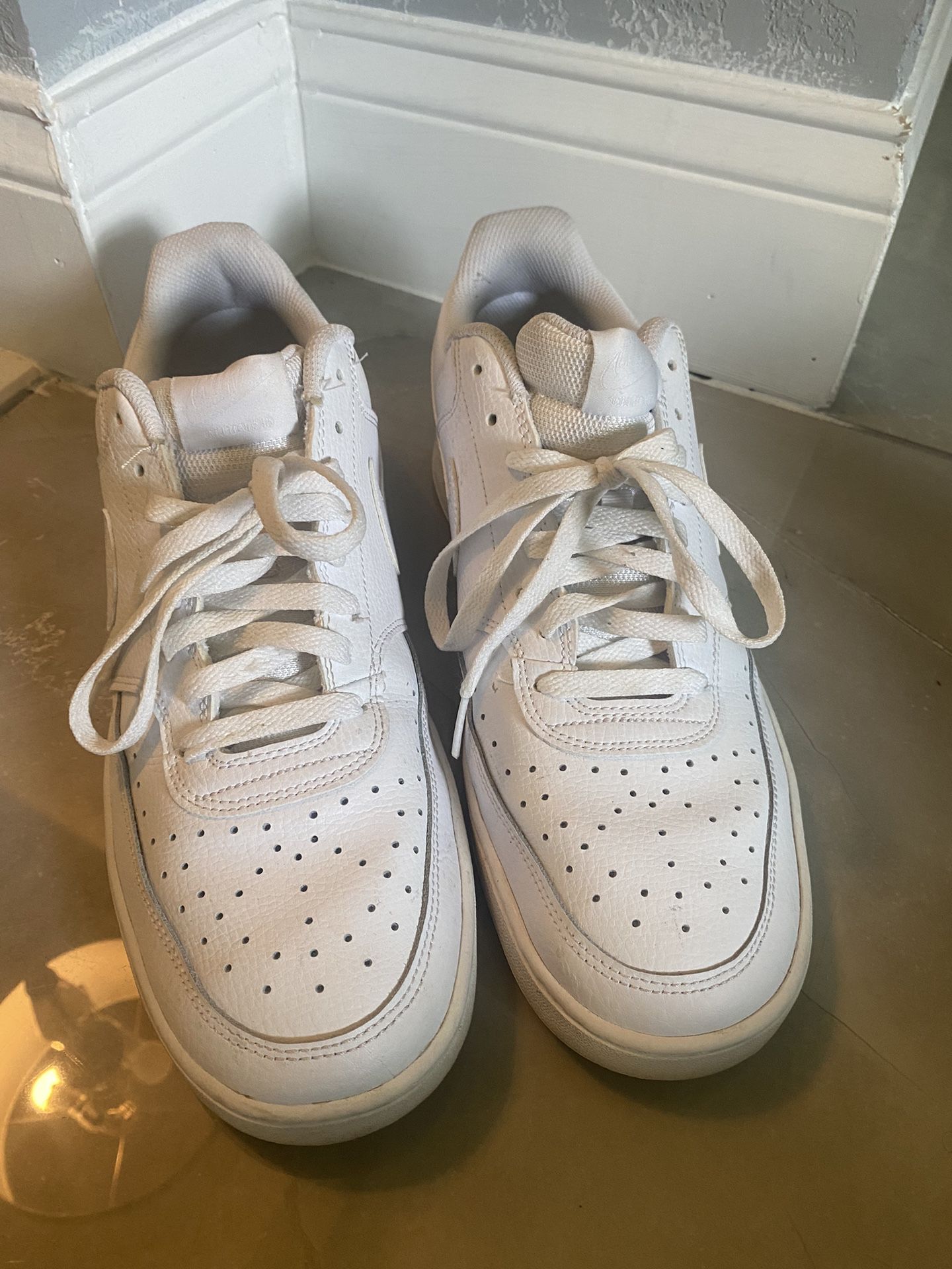 NIKE - AIR FORCE 1 07 LV8 WHITE/BLACK for Sale in Brockton, MA