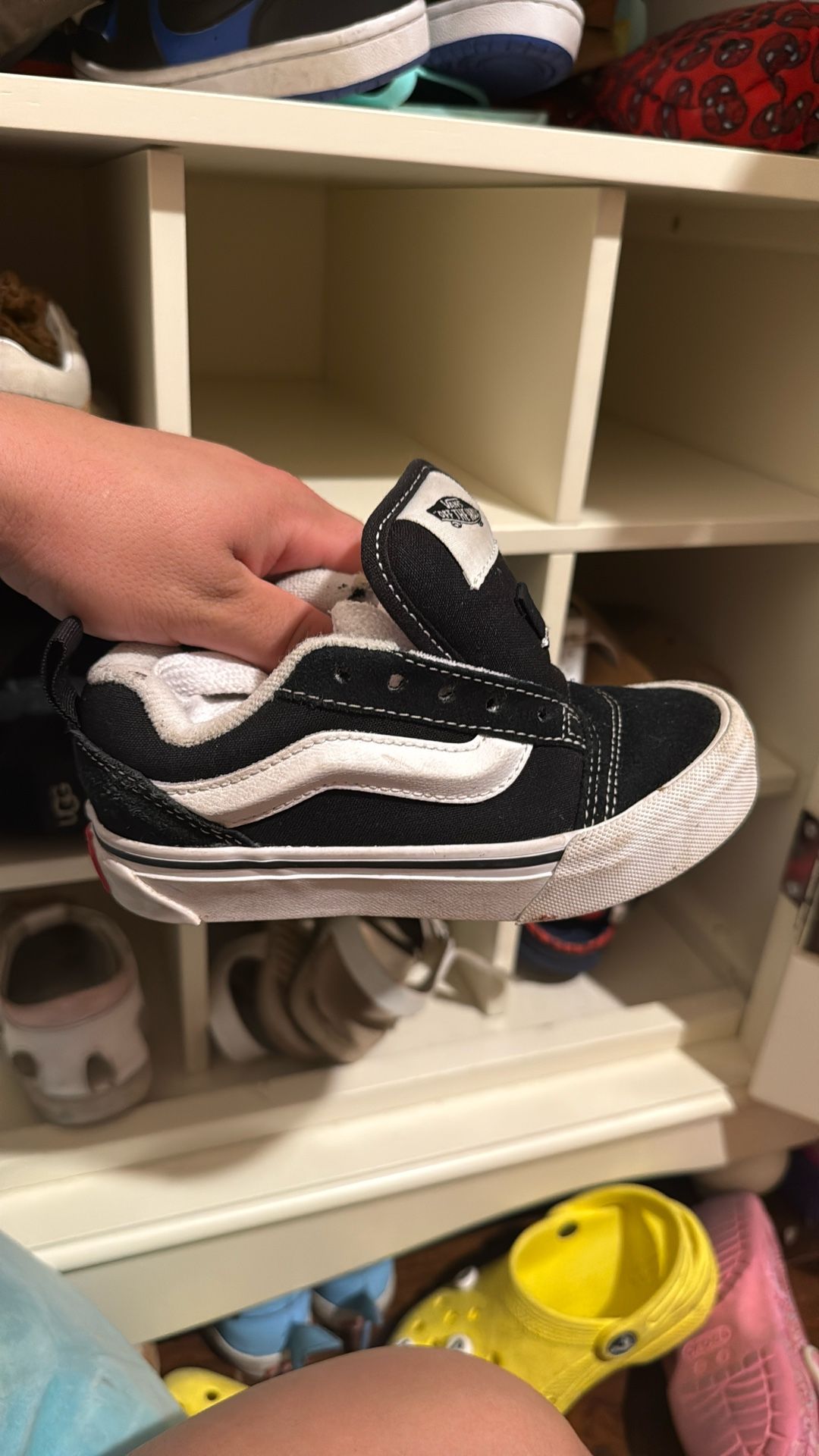 Vans “knu School Skate Shoes” Kids Size 11 Almost New