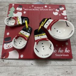 Snowman Measuring Spoon Set