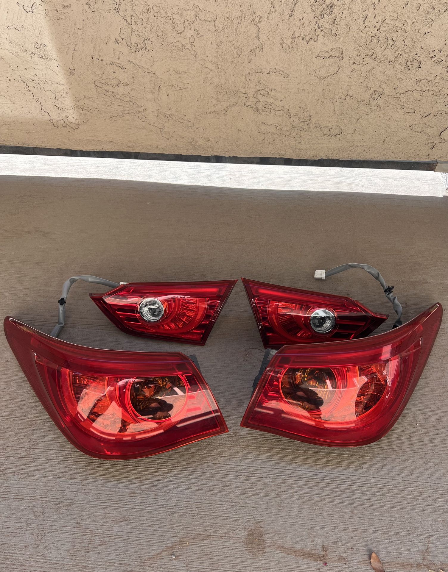 14-17 Infiniti Q50 OEM JDM Tail Lights