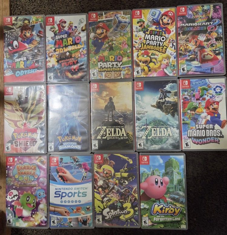 Nintendo Switch GAMES 