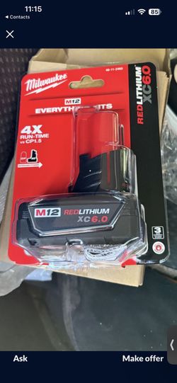 Milwaukee M12 6.0 XC