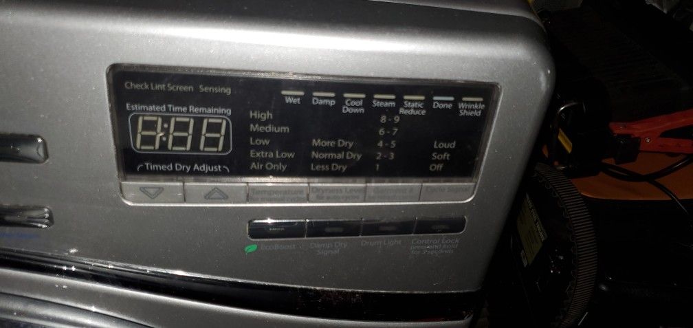 New Washer And Dryer Set.