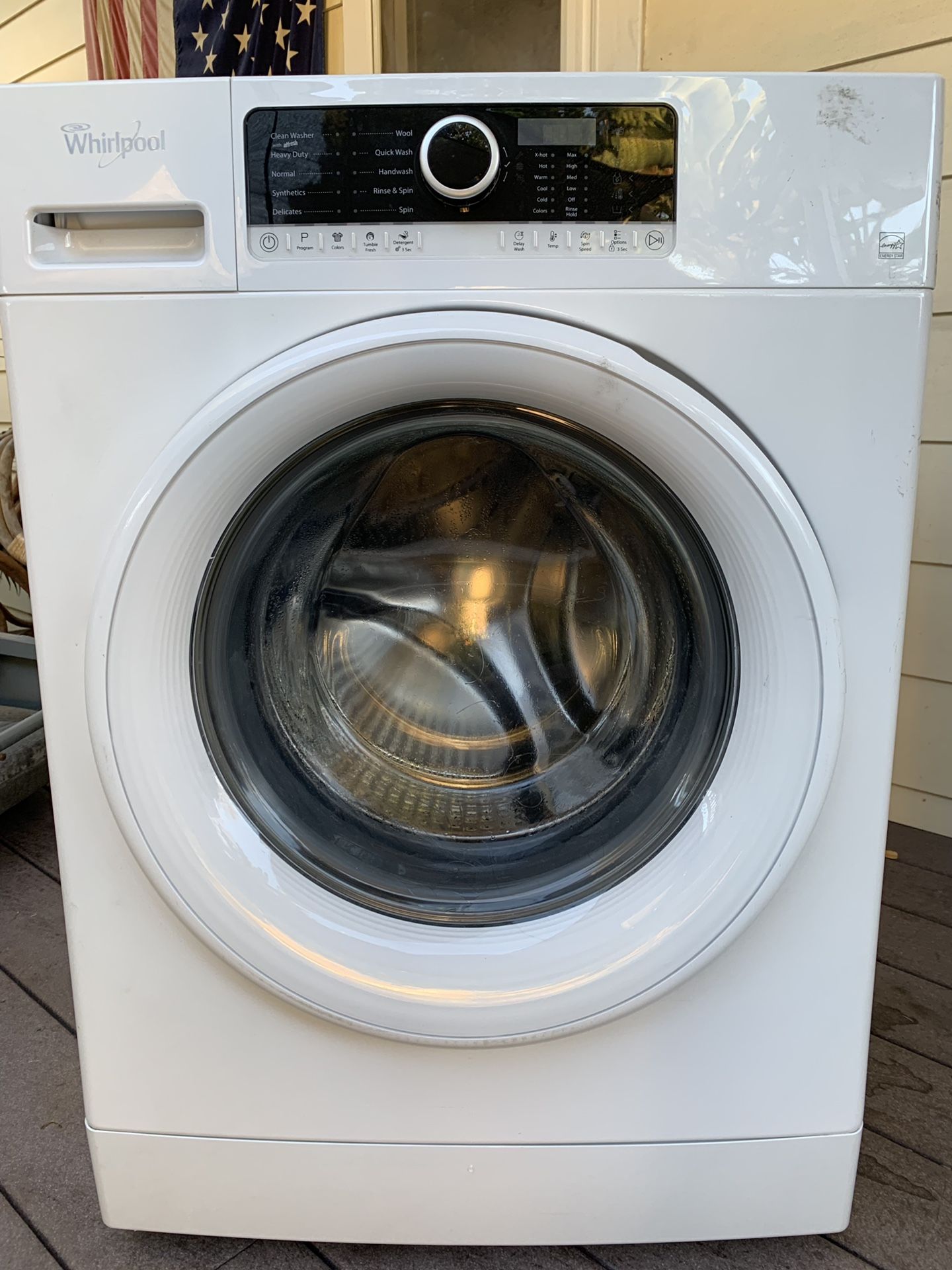 NEW Whirlpool washing machine 24in