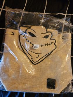 Oogie Boogie Canvas Backpack and Wallet